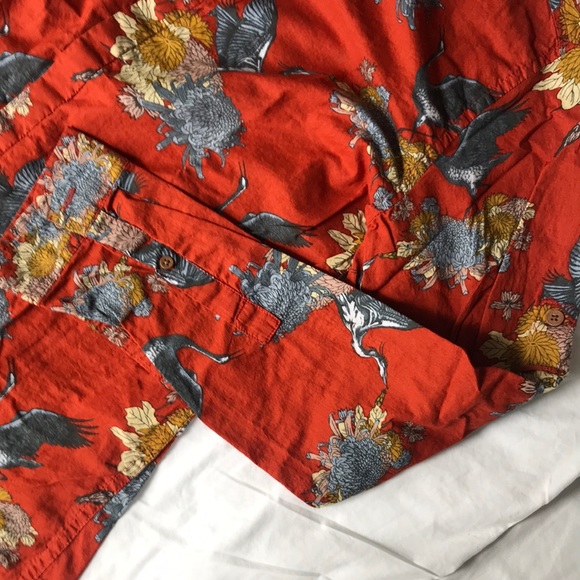 Jack Jones summer shirt Chinese collar. small fit - Picture 2 of 3